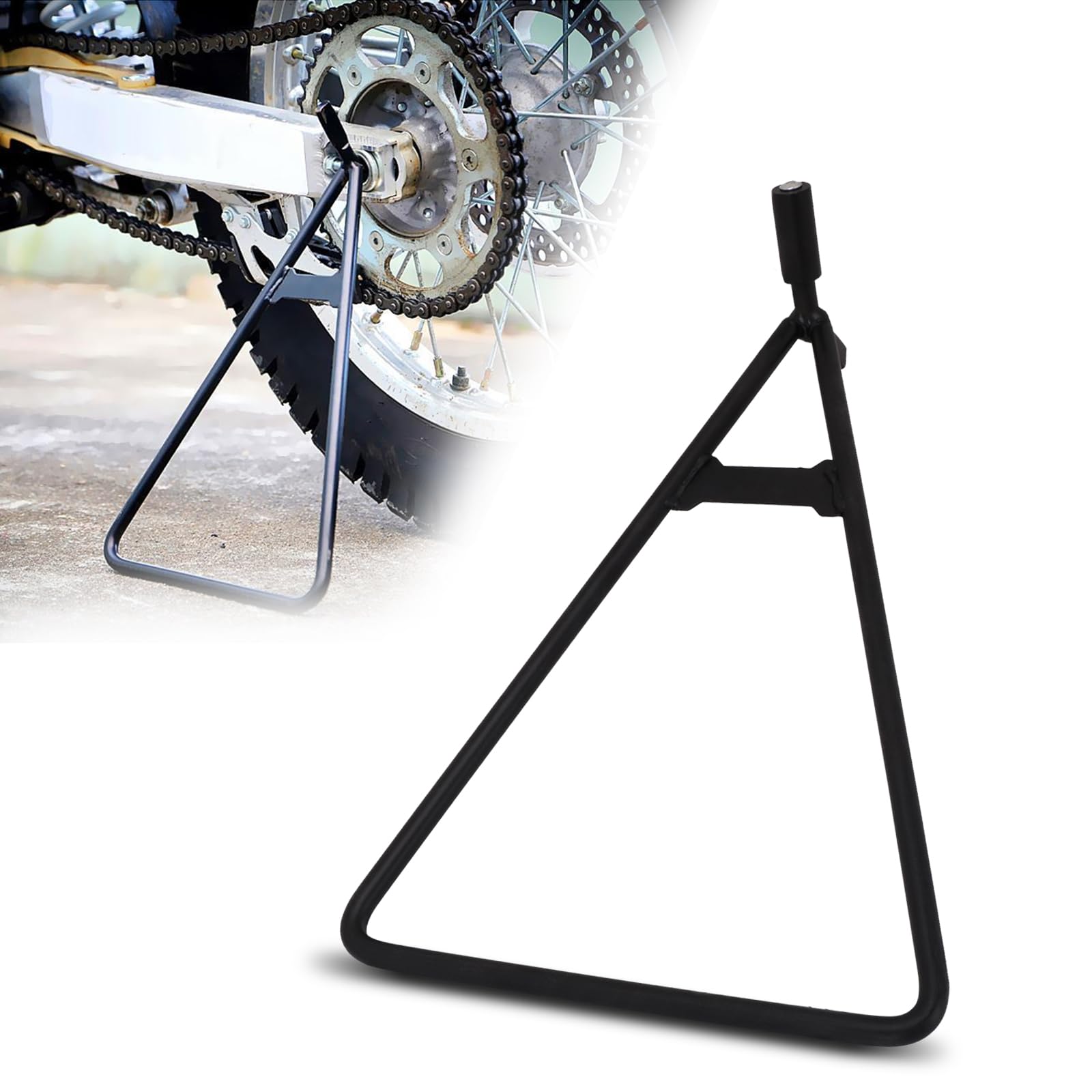 IUVWISN Dirt Bike Dreieck Ständer Motorcycle Triangle Stand Kickstand Universal for 65-450cc Pit Dirt Bike Motocross Enduro von IUVWISN