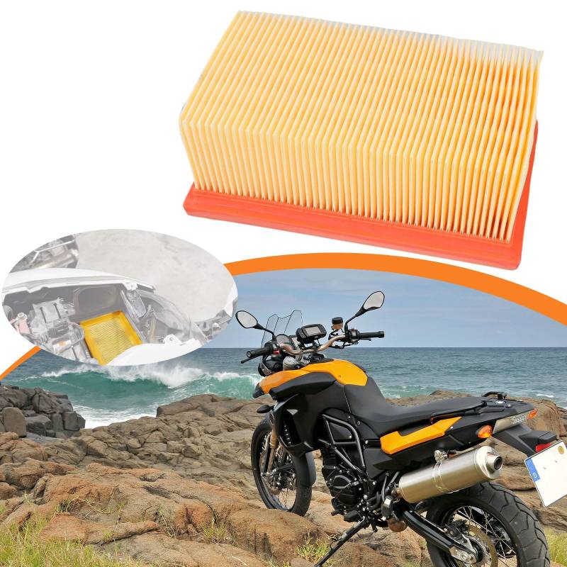 IUVWISN Motorrad-Luftfilter OEM Adventure Moto Luftfilter Ersatz für Dirt Bike F800GS F800GS Adventure F800ST F800R F800S F800GT F650GS F700GS von IUVWISN