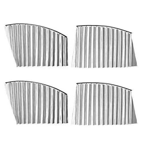 Auto Trennwand Sichtschutzvorhänge, für BMW 2er Active Tourer F45 (5-seat) 2015-2018 Sitz-Trennvorhang abnehmbare Verdunkelung Sichtschutzvorhänge Camping Vorhänge,4Pcs Set-A von IUYTGTR