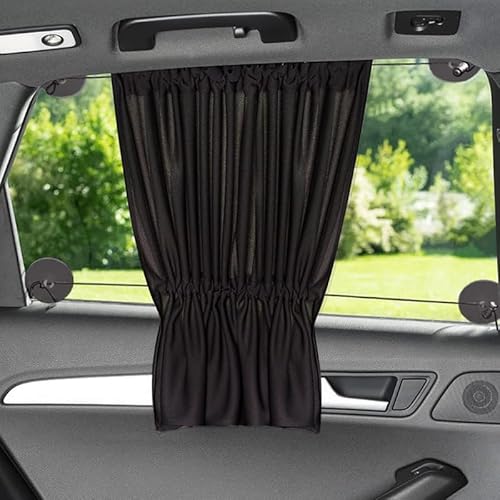 Auto Trennwand Sichtschutzvorhänge, für Land Rover Discovery 5 2017 2018 Sitz-Trennvorhang abnehmbare Verdunkelung Sichtschutzvorhänge Camping Vorhänge,2Pcs von IUYTGTR