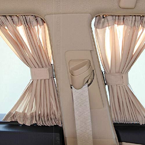 Auto Trennwand Sichtschutzvorhänge, für Mazda CX-5 2011-2017 Sitz-Trennvorhang abnehmbare Verdunkelung Sichtschutzvorhänge Camping Vorhänge,2Pcs 50 * 45-C von IUYTGTR