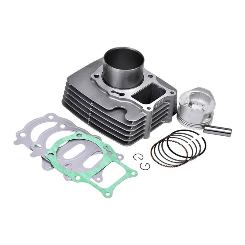 500CC Zylinderkopf Überholung Matte Kolben Ringe Dichtung Top Ende Kit Set Montage for TRX FOURTRAX 250 RECON Standard TRX250 TRX250T von IVHSHFNF