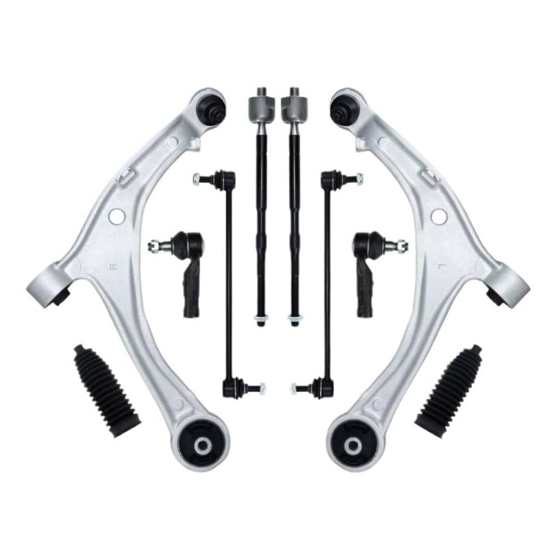 10 PCS -Federungskit, einschließlich vorderer niedrigerer Steuerarm -Sway -Stange -Link und Stange Stange Stiefel für kompatible 2014 bis 2017 53540SJCA01 von IVLAZLRG