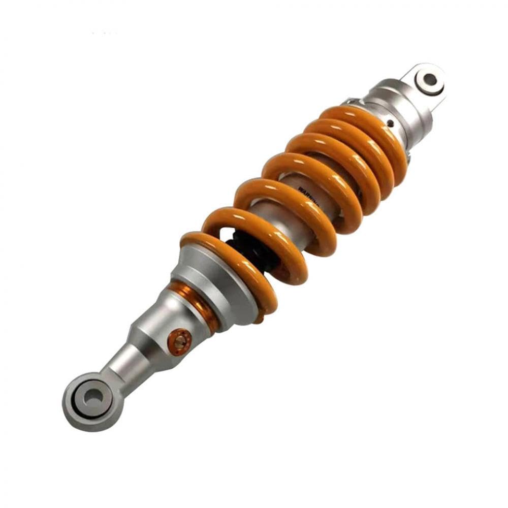 12,6 Zoll 320 mm Verstellbarer zentraler Heck -Stoßdämpfer kompatibel mit verschiedenen 250 -cm3- und 150ccm -Motorrädern und Dreckrädern(Yellow) von IVLAZLRG