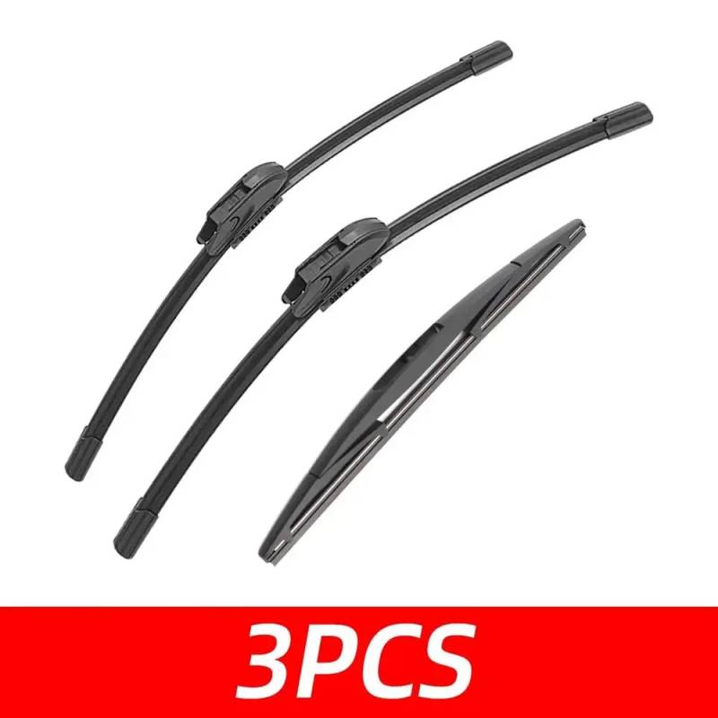 3 -teilige Windschutzscheibe -Wischer -Set kompatibel mit X5 F15 -Models 2013 bis 2018 Vorder- und Rückscheiben Autozubehör(3 PCS) von IVLAZLRG