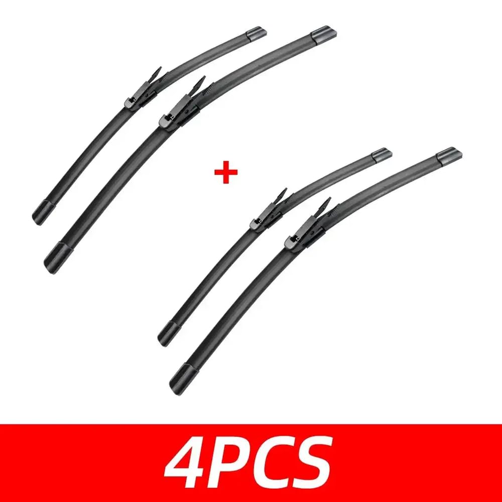 3 -teilige Wischer -Set kompatibel mit Explorer 2011 bis 2017 Vorder- und hinterher -Autozubehör(4 PCS) von IVLAZLRG