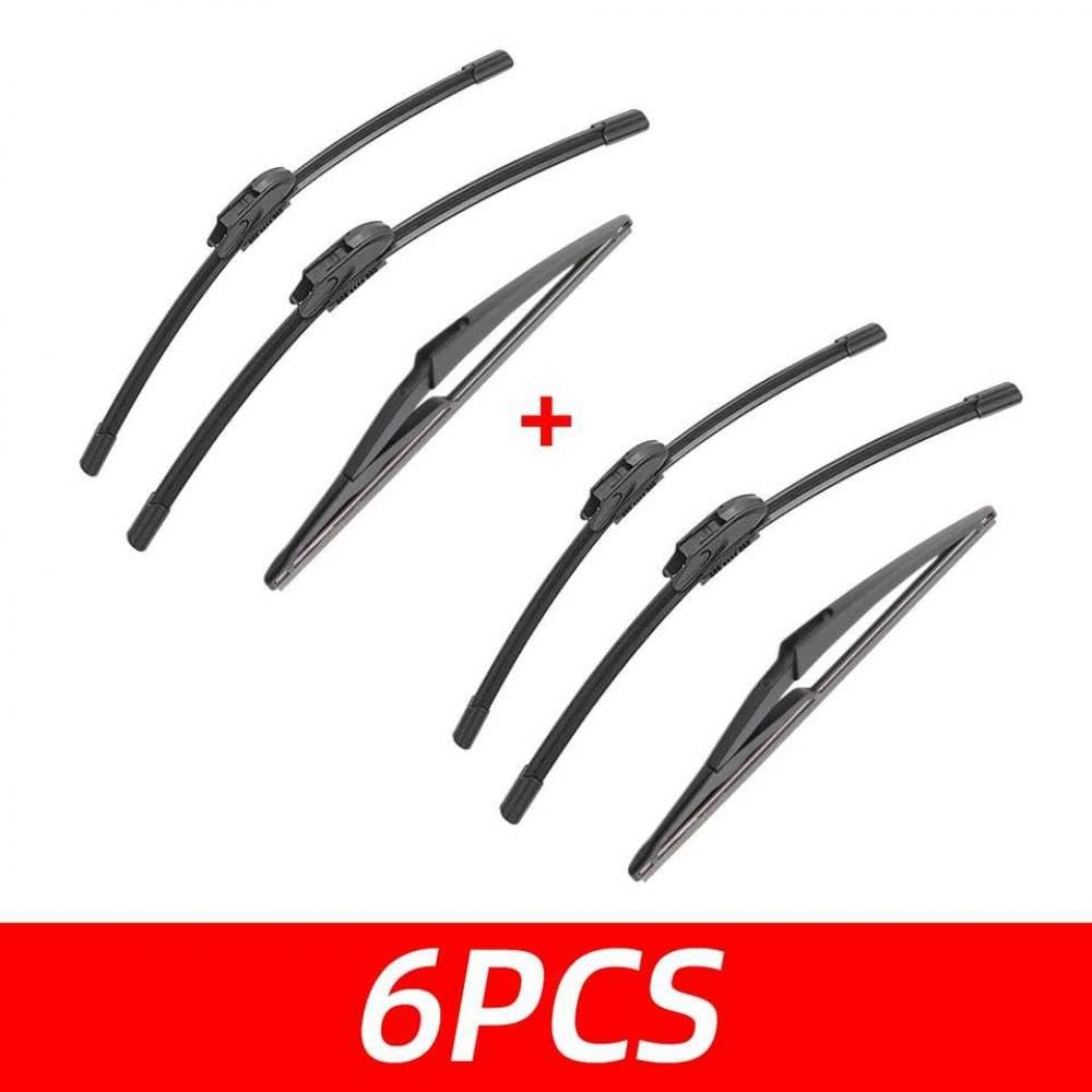 3-teiliges Wischer-Set für Civic 2000-2005 kompatible vordere und hintere Ersatz-Autozubehör(6 PCS) von IVLAZLRG
