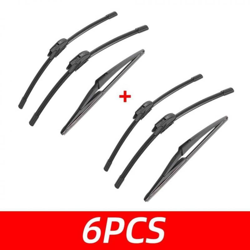 3-teiliges Wischer-Set für Civic 2000-2005 kompatible vordere und hintere Ersatz-Autozubehör(6 PCS) von IVLAZLRG