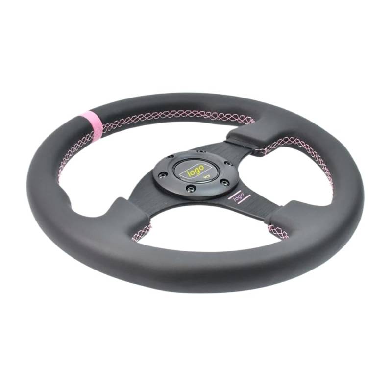 330 mm universelles Mikrofaser -Leder -modifiziertes Autolenkrad von IVLAZLRG
