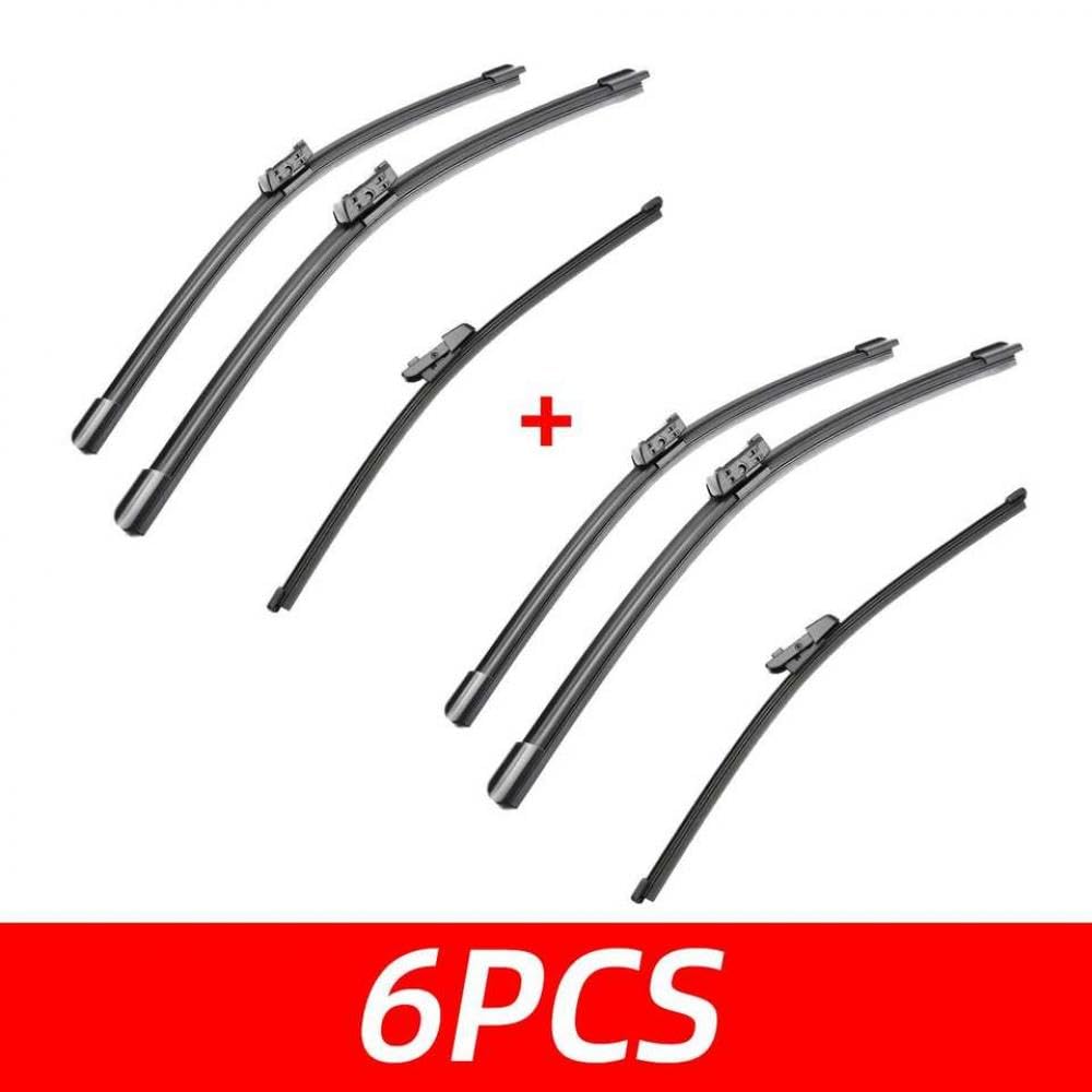3pcs Windschutzscheibenwischer kompatibel mit MK2 -Modellen 2017 bis 2020 Vorder- und Rückscheibenzubehör(6 PCS) von IVLAZLRG