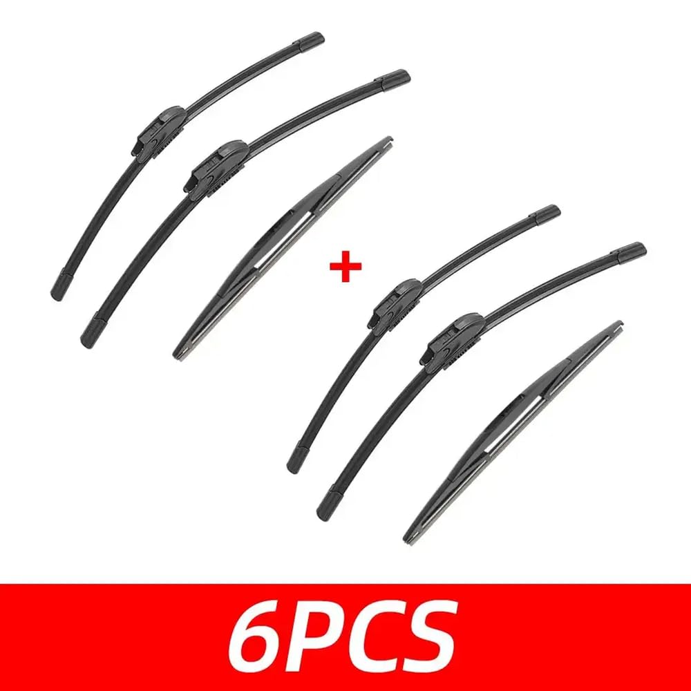 3pcs Wiper kompatibel mit 2013-2018 Forester MK4 vordere und hintere Scheibenwischer Autozubehör(6 PCS) von IVLAZLRG
