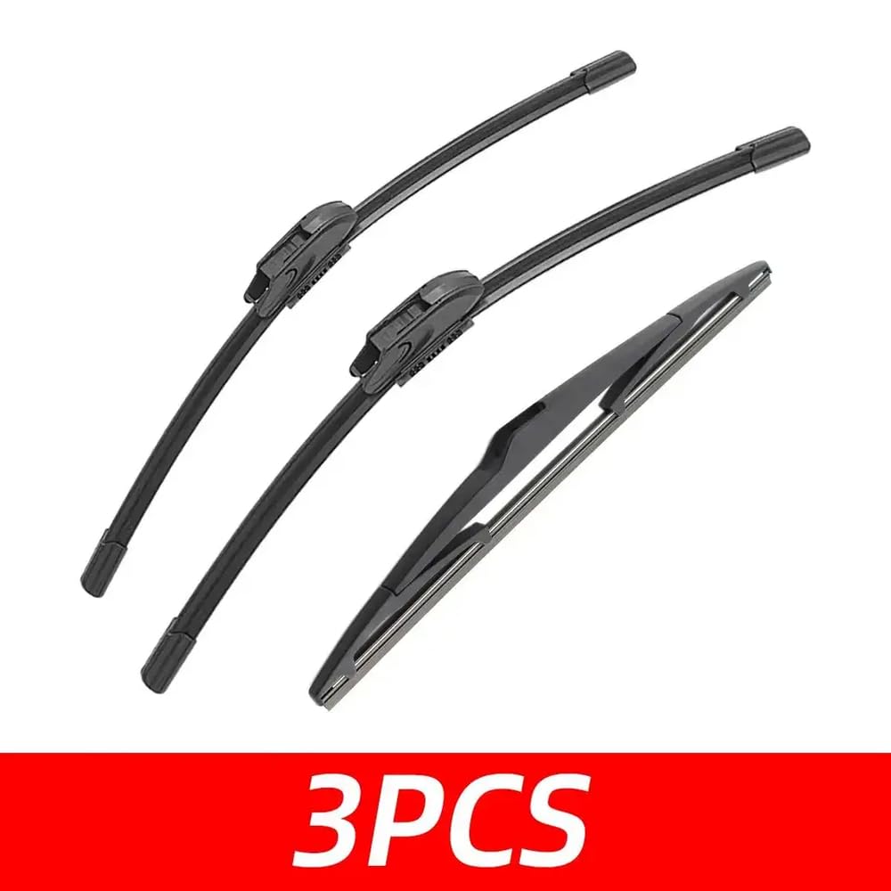 3pcs Wiper kompatibel mit picanto TA mk2 2011 bis 2017 vordere und hintere Windschutzscheiben -Wischer -Autozubehör(3 PCS) von IVLAZLRG