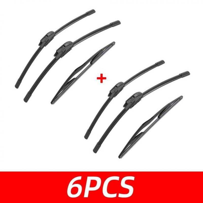 3pcs kompatible Wischer für Freelander 1 MK1 1997-2006 Vorder- und Rückscheiben-Autozubehör(6 PCS) von IVLAZLRG