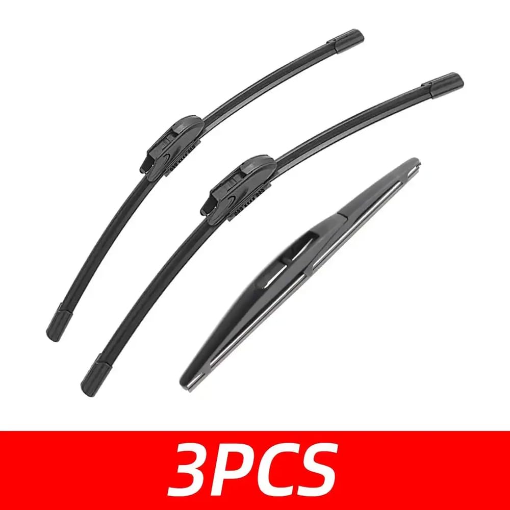 3pcs vordere und hintere Scheibenwischer kompatibel mit MK2 -Modellen 2005 bis 2017 Autozubehör(3 PCS) von IVLAZLRG