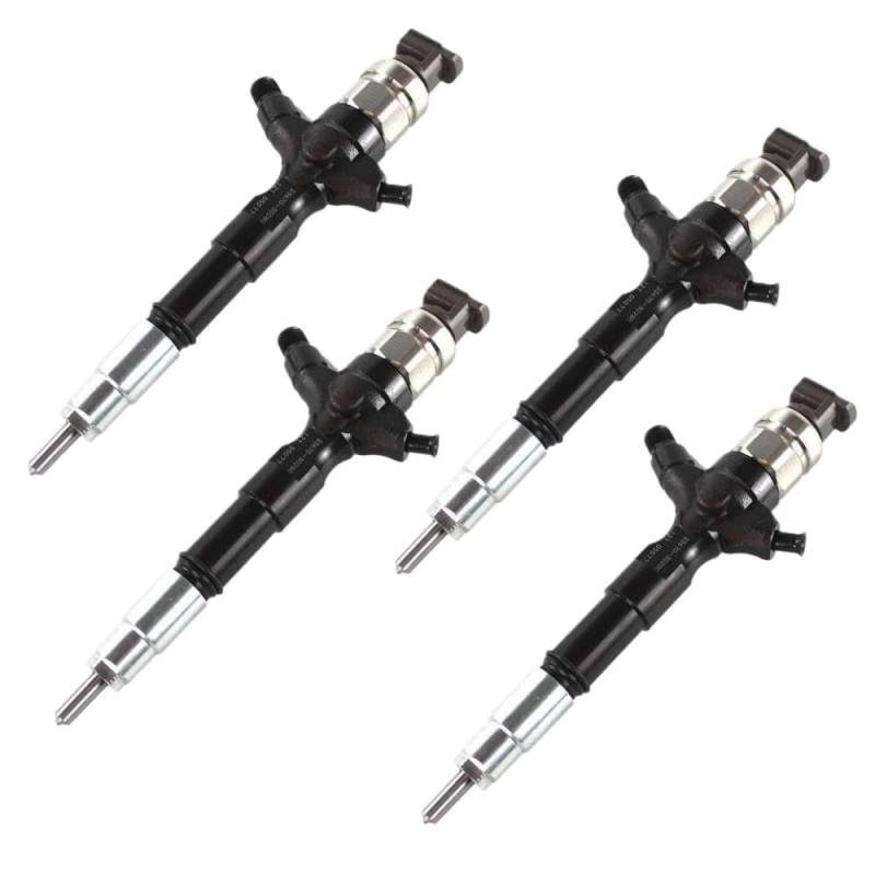 4x Dieselinjektor kompatibel mit und Prado 1KD-FTV 3.0L Euro 4 Modelle Ersatz für 095000-7780 095000-5920 23670-30280 23670-39316 095000-7030 von IVLAZLRG