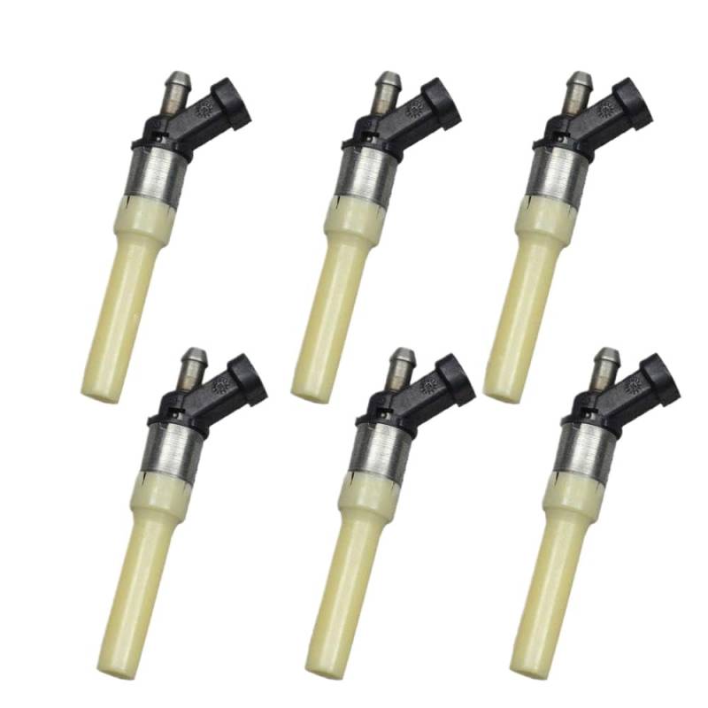 6 Pack -Kompatible -Kraftstoffeinspritzdüsen für Astro Blazer Vortec 4.3L 12568332 2171516 2173028 FJ10565 mit 3 Monaten von IVLAZLRG