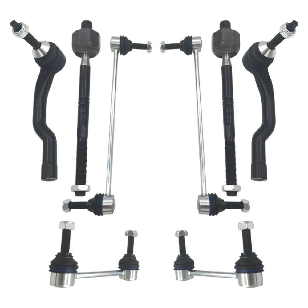 8PCS Front Sway Bar Link- und Spurstangenlenkung kompatibel mit mehreren Fahrzeugen, einschließlich Modellen 2013 bis 2018 8PCS Front Sway Bar Link- und Spurstangenlenkung kompatibel mit mehreren Fahrzeugen, einschließlich Modellen 2013 bis 2018 von IVLAZLRG