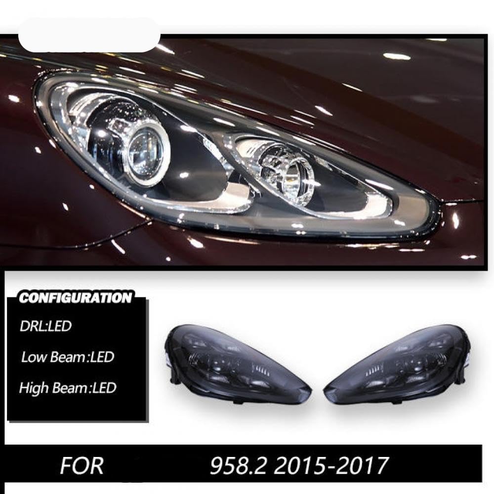 Auto -LED -Scheinwerferkompatibel mit 958.2 2015 bis 2017 Easy Plug & Play Matrix Design Accessoires Auto -LED -Scheinwerferkompatibel mit 958.2 2015 bis 2017 Easy Plug & Play Matrix Design Accessoires von IVLAZLRG