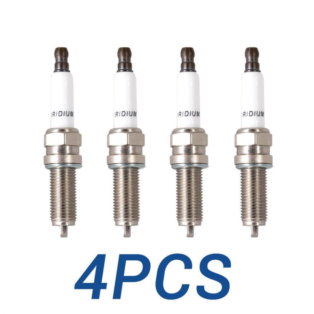 Automobilmotorrad -Zündung Iridium Platinum -Zündkerze kompatibel mit SXU22HDR8 RER6WYPB YR5NI332S LDK8RTIP(4 Pieces with Box) von IVLAZLRG