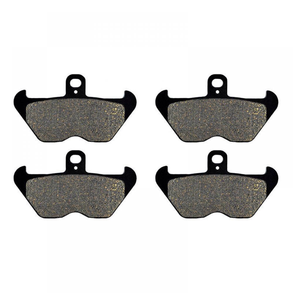 Bremsbeläge kompatibel mit K1100LT KL1100LT K1100RS K1200RS R1100RS FA407 FA18 K100RS K1 für den Gebrauch vorderen und hinterher Motorrad(2 Pair Front) von IVLAZLRG