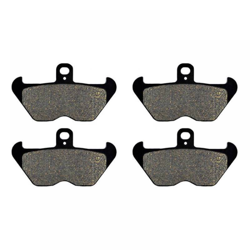 Bremsbeläge kompatibel mit K1100LT KL1100LT K1100RS K1200RS R1100RS FA407 FA18 K100RS K1 für den Gebrauch vorderen und hinterher Motorrad(2 Pair Front) von IVLAZLRG
