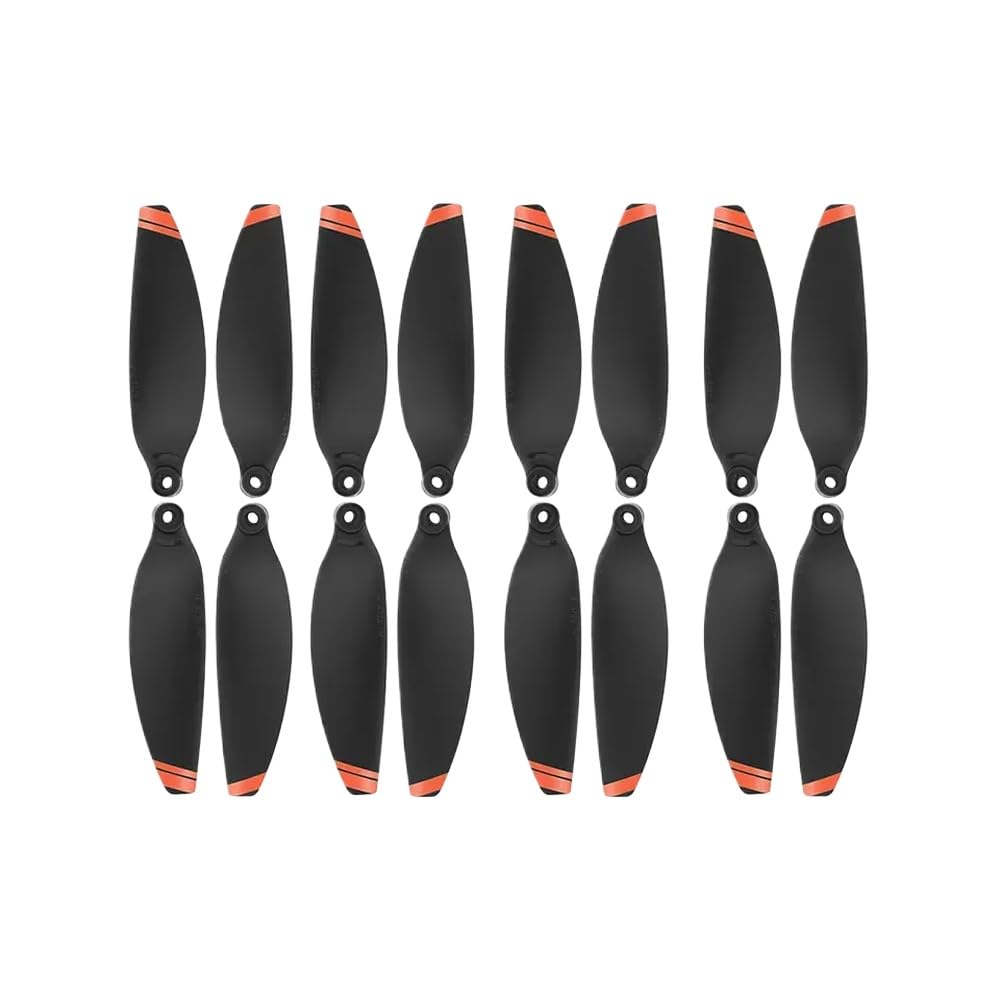 Bunte, die für 2 Drohnen -kompatible leichte Accessoires mit leichten Geräuschen mit Streifen eingestellt sind(Orange Edge) von IVLAZLRG