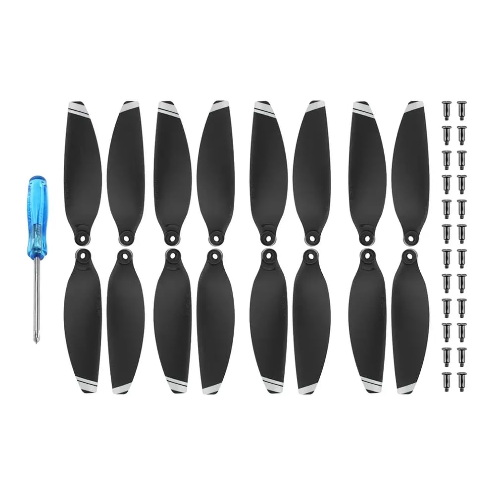 Bunte, die für 2 Drohnen -kompatible leichte Accessoires mit leichten Geräuschen mit Streifen eingestellt sind(Silver Edge) von IVLAZLRG