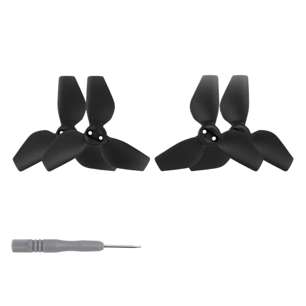 Bunte -kompatibel mit Neo Leichtgewichts -Drohnen -Fans Schnellveröffentlichungsrequisiten für NEO -Zubehör(2 Pair black) von IVLAZLRG