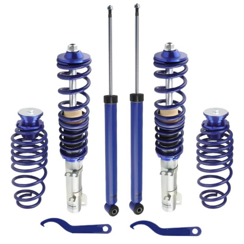 Coilover -Federungskits für den Frontradantrieb MK4 1998 bis 2007 Einstellbare Spulenfedern und Stoßdämpfer von IVLAZLRG