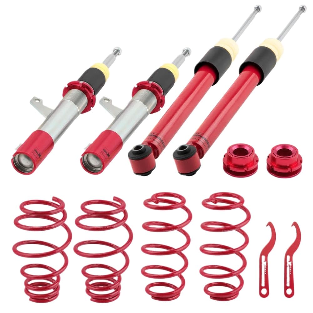 Coilover -Stoßdämpfer -Federversammlung für MK5 MK6 MK5 und A3 8P Frontradantrieb 2006 bis 2014 Coilover -Stoßdämpfer -Federversammlung für MK5 MK6 MK5 und A3 8P Frontradantrieb 2006 bis 2014 von IVLAZLRG