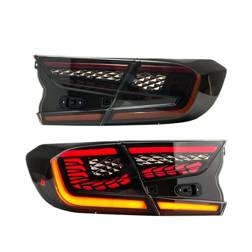 Dynamische LED-Rücklampen für die 10. Generation Accord 2018 2019 2020 2021 2022 kompatibel mit DRL-Startfunktion und Turn(Red) von IVLAZLRG