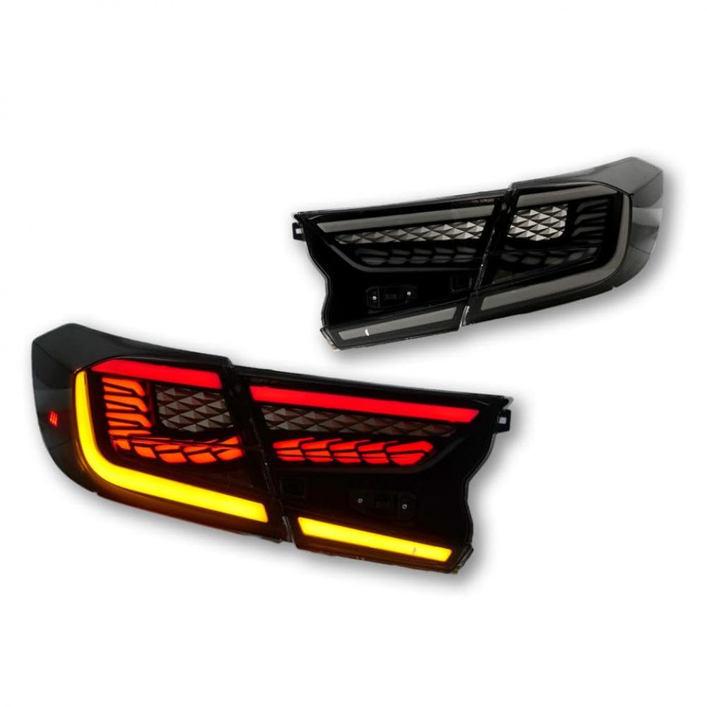 Dynamische LED-Rücklampen für die 10. Generation Accord 2018 2019 2020 2021 2022 kompatibel mit DRL-Startfunktion und Turn(Smoke) von IVLAZLRG