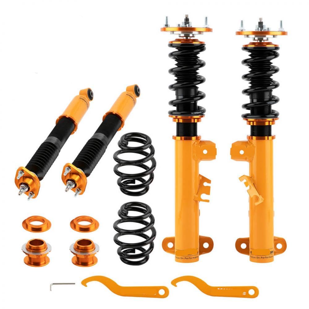 Einstellbare Coilover Shock Springs kompatibel mit E36 3 Serien 1992 bis 1998 Aufhängungsstreben und Stoßdämpfer Einstellbare Coilover Shock Springs kompatibel mit E36 3 Serien 1992 bis 1998 Aufhängungsstreben und Stoßdämpfer von IVLAZLRG