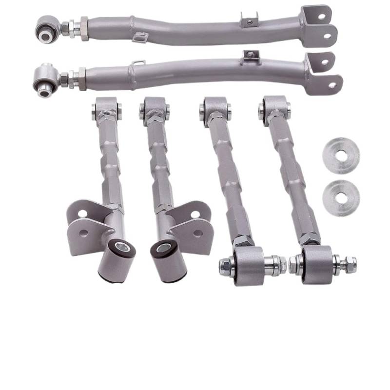 Einstellbare hintere laterale Verknüpfung nachhaltiger ARM 6 Link Suspension für Impreza WRX kompatibel mit STI GDA 02-07 von IVLAZLRG