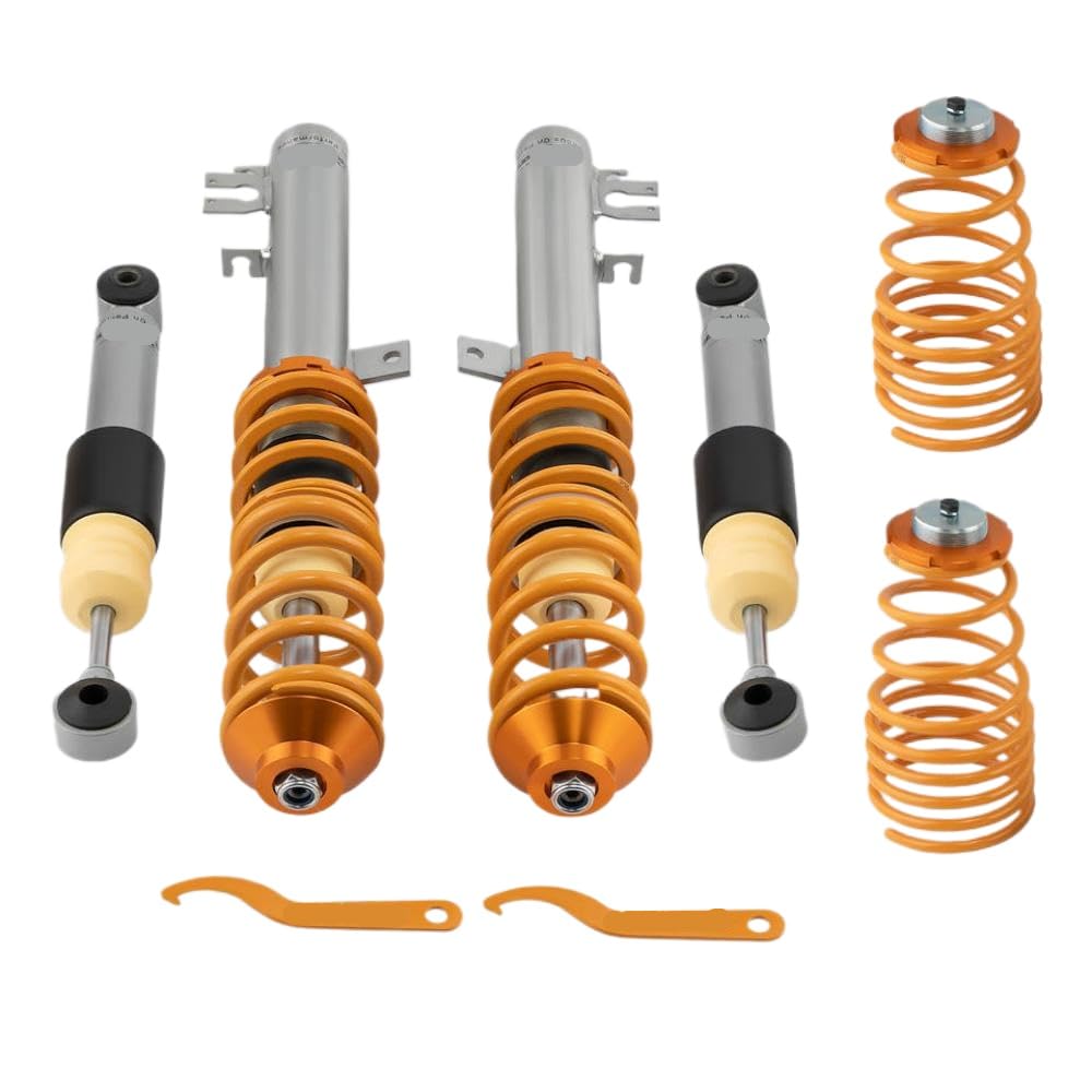 Einstellbares Coilover Suspension kompatibel mit 500 2012-2019 und Panda MK2 2003-2012 Einstellbares Coilover Suspension kompatibel mit 500 2012-2019 und Panda MK2 2003-2012 von IVLAZLRG