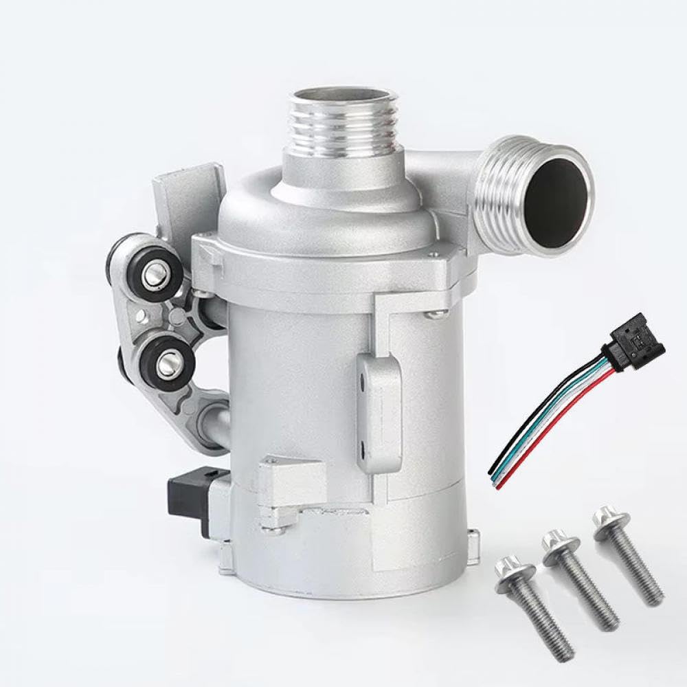 Elektronische bürstenlose Wasserpumpe kompatibel mit F01 F02 F03 F04 F10 F11 523i 528i und X3 F25 N52 Motormodelle mit Teilennummern 11517583836 11518635092(11517583836 And Plug) von IVLAZLRG
