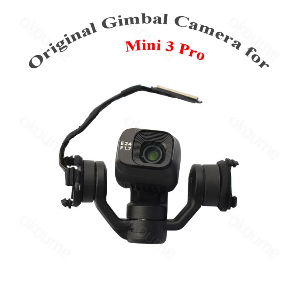 Ersatzteile für 3 Pro -Gehäuse -Schalen -Testwerkzeug Gier -Rollenmotor -Dämpfung Gummi -Objektivglas kompatibel mit verschiedenen Modellen(Gimbal Camera) von IVLAZLRG
