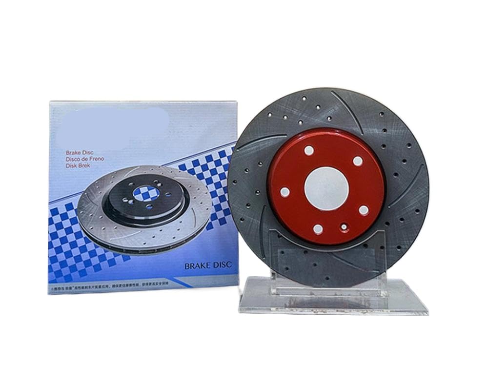 Feidun Lecker Autobremsscheibe kompatibel mit Livan S6 Pro und X3 Pro, um Bremsschüttelprobleme zu lösen(Red) von IVLAZLRG