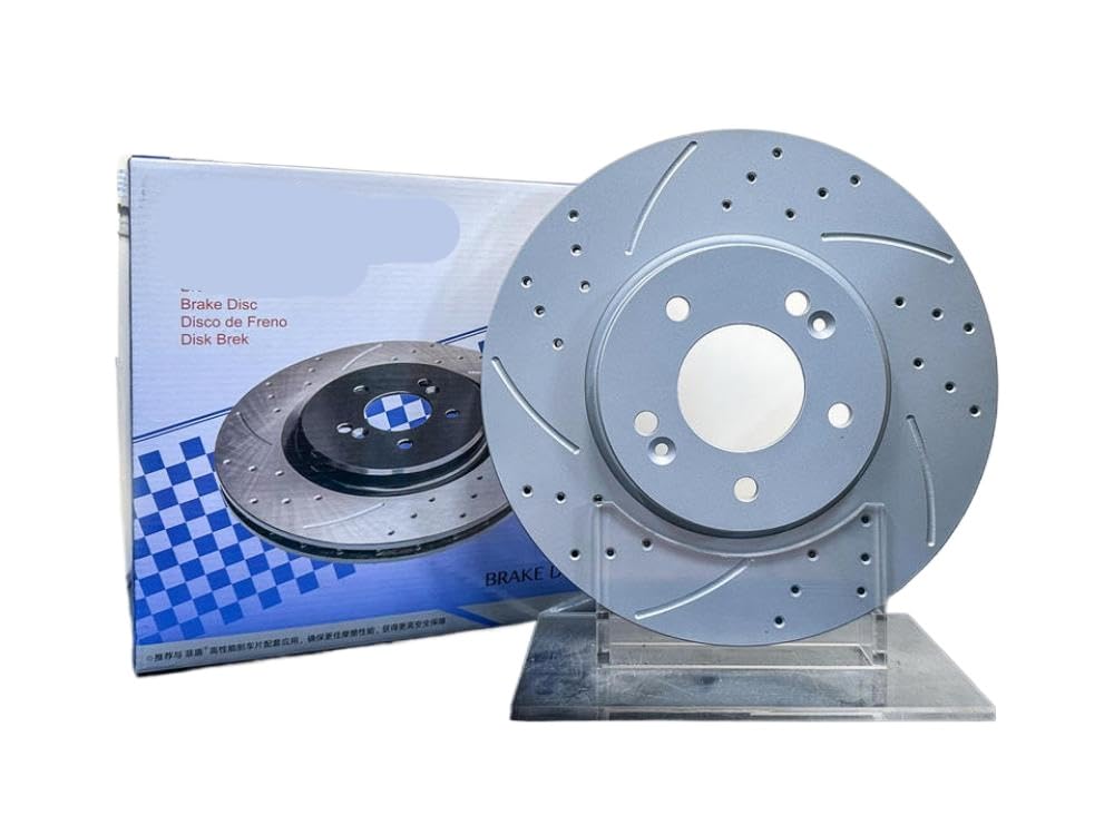 Feidun Lecker Autobremsscheibe kompatibel mit Livan S6 Pro und X3 Pro, um Bremsschüttelprobleme zu lösen(Silver) von IVLAZLRG
