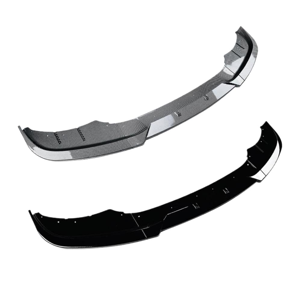 Kohlefaser -Look Gloss Black Front Stoßfänger Spoiler Lippen kompatibel mit 5er F10 F11 LCI -Models 2015 2016 2017 Unterer Splitter Kohlefaser -Look Gloss Black Front Stoßfänger Spoiler Lippen kompatibel mit 5er F10 F11 LCI -Models 2015 2016 2017 Unterer Splitter von IVLAZLRG