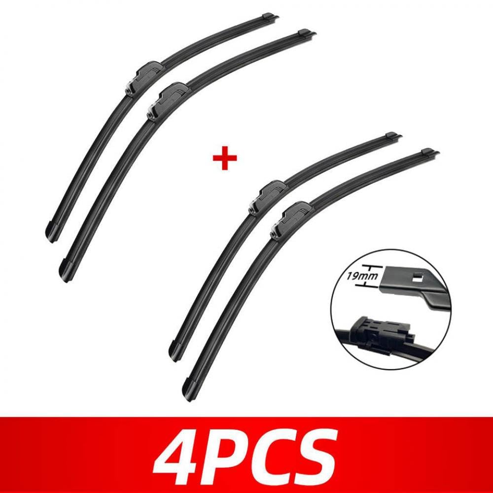 Kompatible Autowischer -Set für GWM -GWM Poer Pao 2019 bis 2023 umfasst 24 Zoll und 16 Zoll vorne und hinten Scheibenwischer(4 PCS) von IVLAZLRG