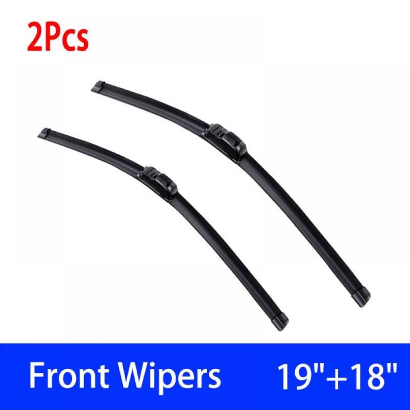 Kompatible Front-Wischer für R50 R53 Modelle 2001-2006 19 Zoll und 18 Zoll U-Form Weiche Gummi Stille Scheibenwischer von IVLAZLRG