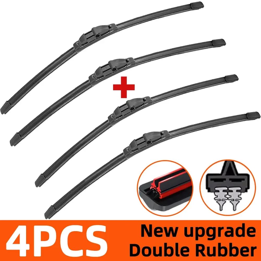 Kompatibler Wischer für 1Z A5 vordere Windschutzscheiben -Ersatzteile Automobilzubehör 4 PCS Kompatibler Wischer für 1Z A5 vordere Windschutzscheiben -Ersatzteile Automobilzubehör 4 PCS von IVLAZLRG