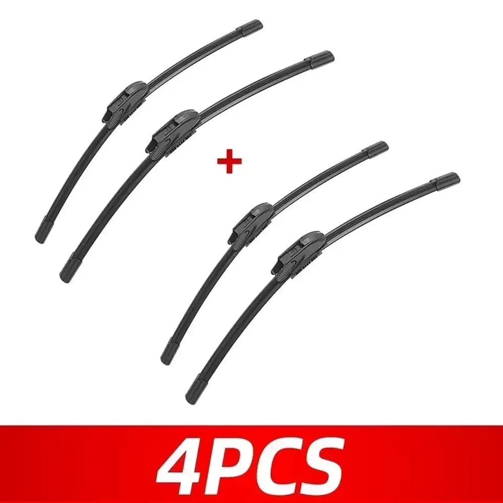 Kompatibler Wischer für Alto HA25 2009 bis 2014 21 Zoll und 14 -Zoll -Ersatz -Set vorder und hinten(4 PCS) von IVLAZLRG