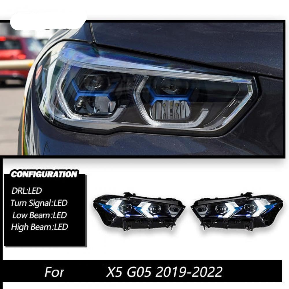 LED-Projektor-Scheinwerferbaugruppe für 2019-2022 X5 G05 Kompatibler Tag Running Light Automotive Accessoire LED-Projektor-Scheinwerferbaugruppe für 2019-2022 X5 G05 Kompatibler Tag Running Light Automotive Accessoire von IVLAZLRG