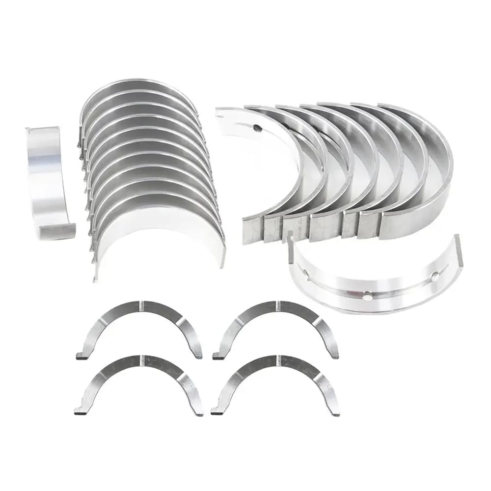 Motorlager -Kits, die mit 3,0 l Diesel V6 kompatibel für verschiedene Modelle wie Kurbelwellenhaupt- und Stangenstangenscheiben -Waschmaschinen -Waschmaschinen -EXF Exn kompatibel sind(Thrust Washers von IVLAZLRG