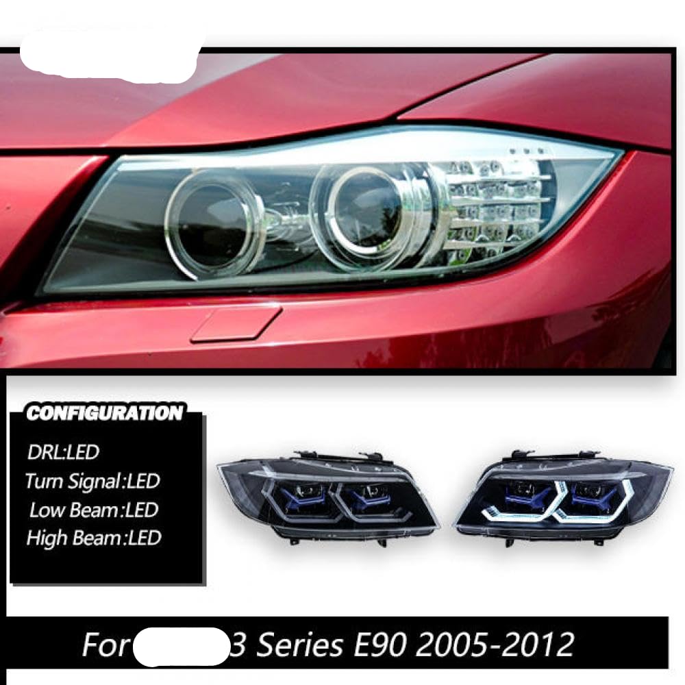 RGB-LED-Projektor-Scheinwerfer für 2005-2012 3 Serie E90 Kompatible Tagesleuchte leichte Automobilzubehör RGB-LED-Projektor-Scheinwerfer für 2005-2012 3 Serie E90 Kompatible Tagesleuchte leichte Automobilzubehör von IVLAZLRG