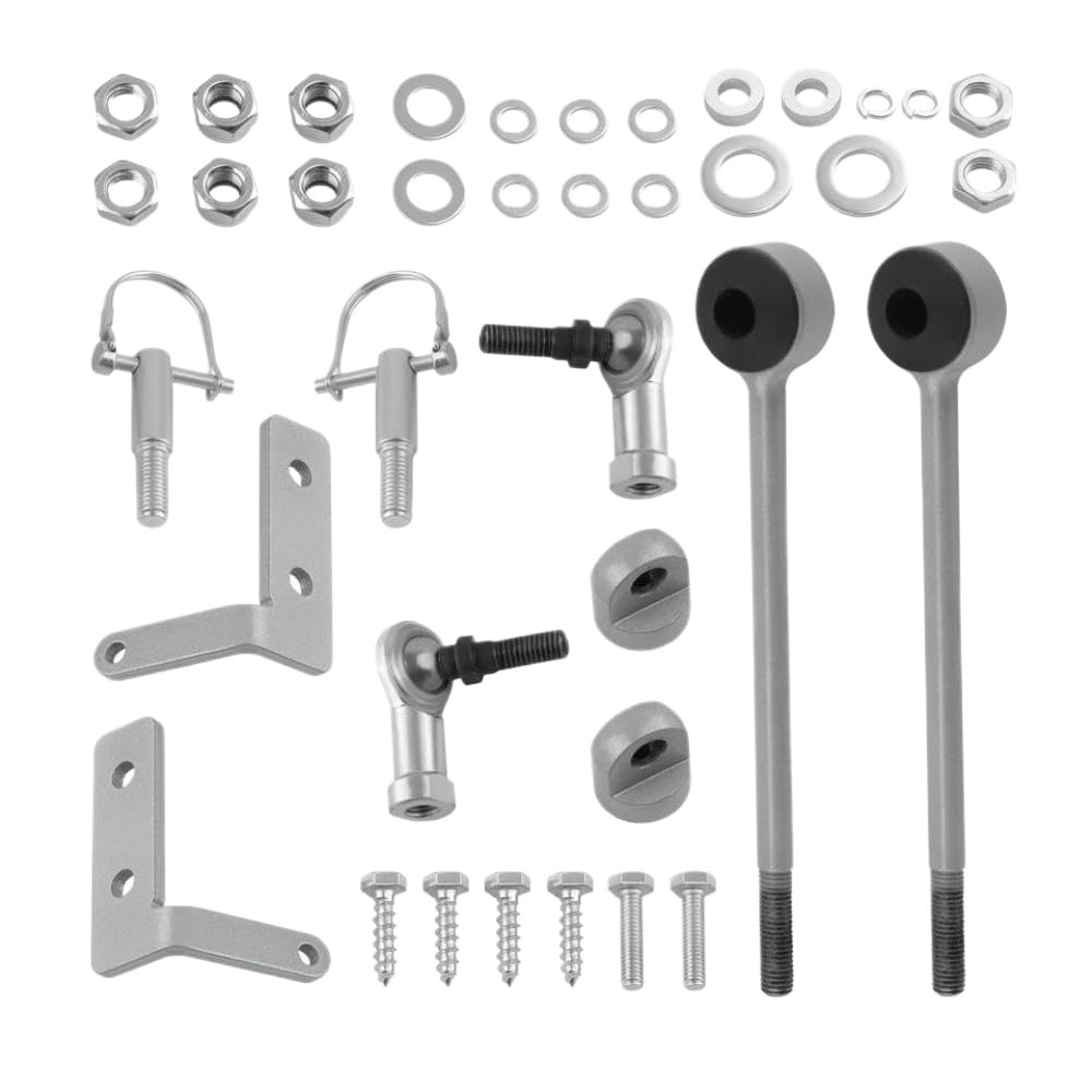 Schnellveröffentlichungs-Front-Sway-Bar-Links, die mit Cherokee XJ 1984-2001 kompatibel sind, mit 4-6 Zoll Lift Schnellveröffentlichungs-Front-Sway-Bar-Links, die mit Cherokee XJ 1984-2001 kompatibel sind, mit 4-6 Zoll Lift von IVLAZLRG