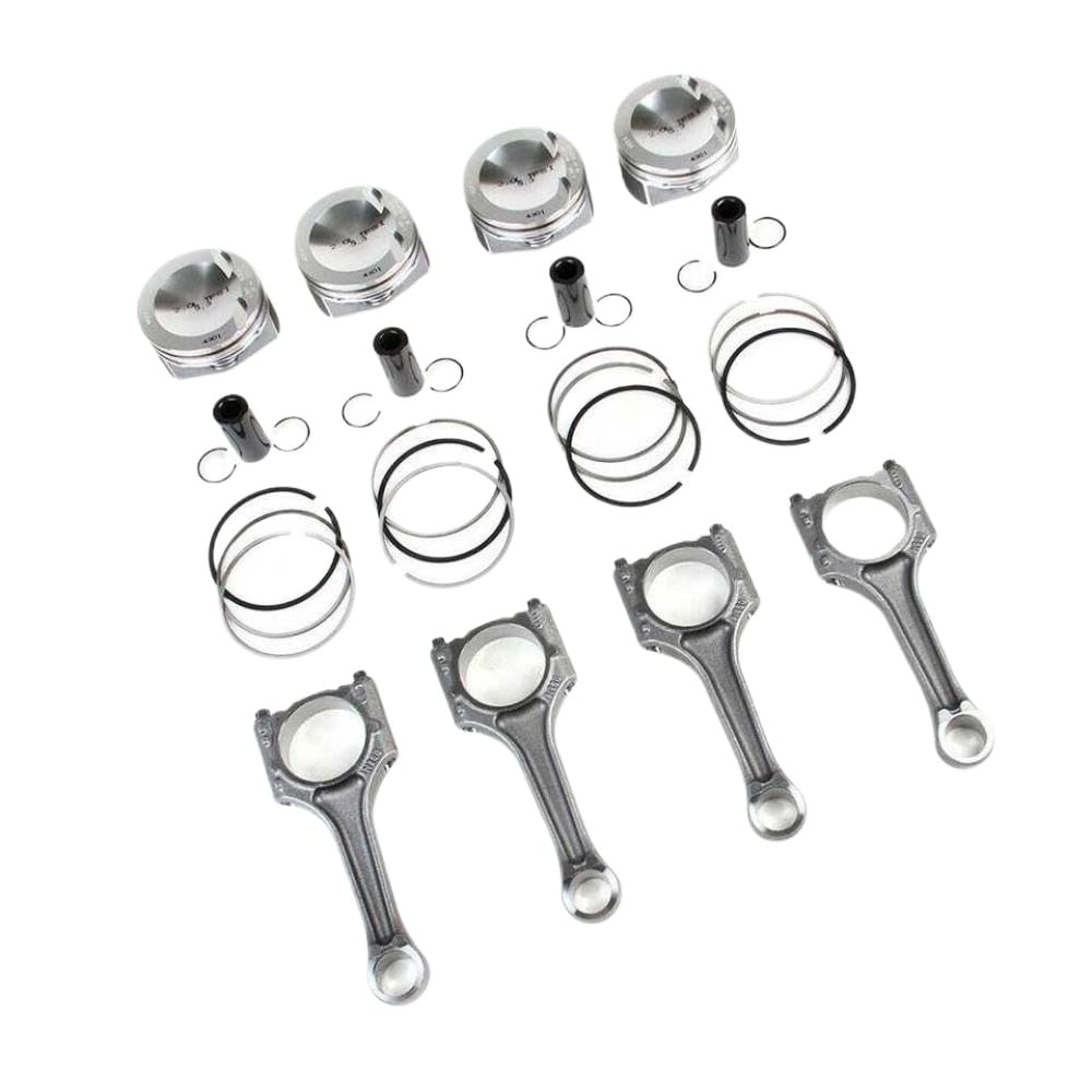 Set von 4 Kolben und Verbindungsstäben, die mit A4 Q5 2.0T φ23mm Komponenten kompatibel sind. Set von 4 Kolben und Verbindungsstäben, die mit A4 Q5 2.0T φ23mm Komponenten kompatibel sind. von IVLAZLRG