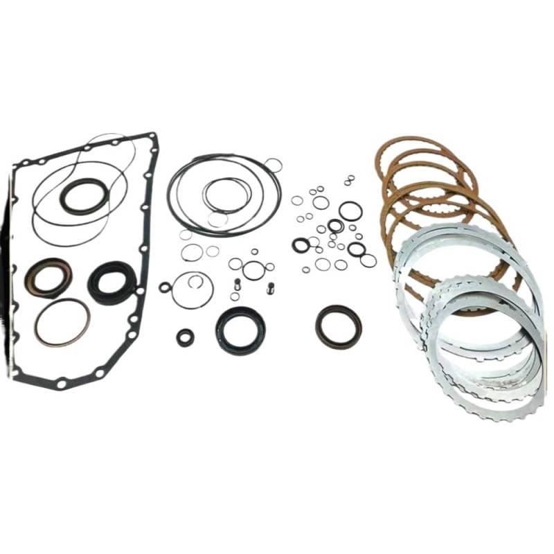 Transmissionsfilter-Kit mit Kupplungsplatten für JF017E RE0F11E kompatibel mit 12-auf-Chassis-Übertragungsantriebsstrang Umbau von IVLAZLRG